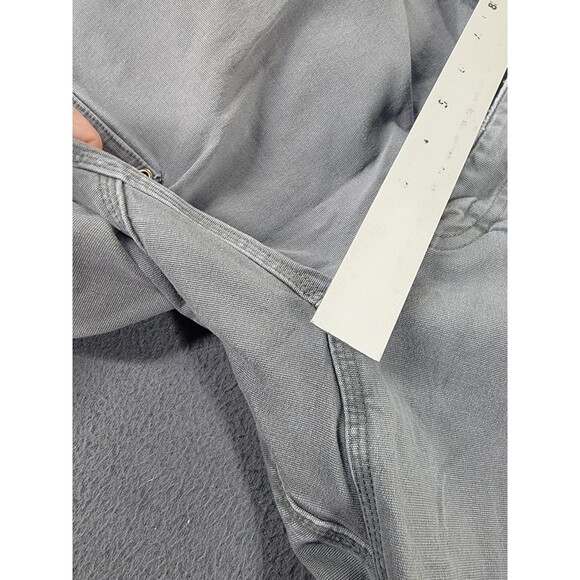 Duluth Flex Fire Hose Pants Mens 36x30 Gray Workwear Cargo Standard Fit Durable - Picture 9 of 14